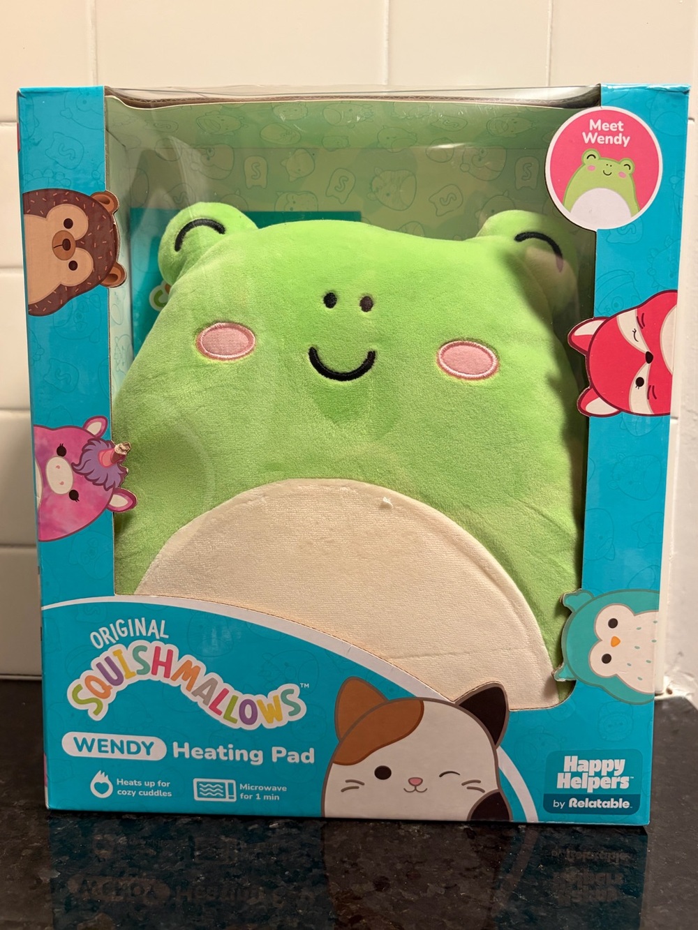 Squishmallow - “Wendy” Lavender Scented Microwaveable Heating Pad - NEW - Picture 3 of 16